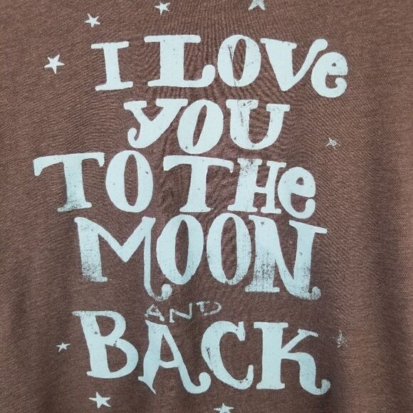 "Mighty Fine" Graphic Tee. I LOVE YOU TO THE MOON - Picture 2 of 7